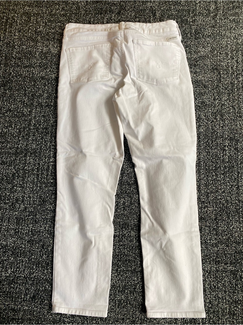 Lucky Brand White Denim Jeans 8/29 - Picture 2 of 4
